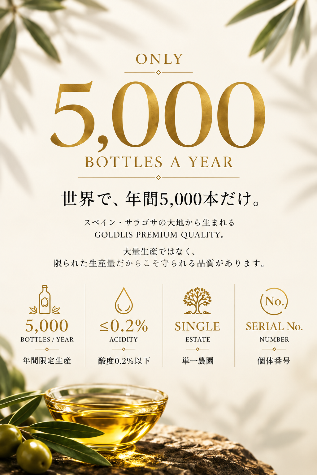 GOLDLIS 年間限定生産