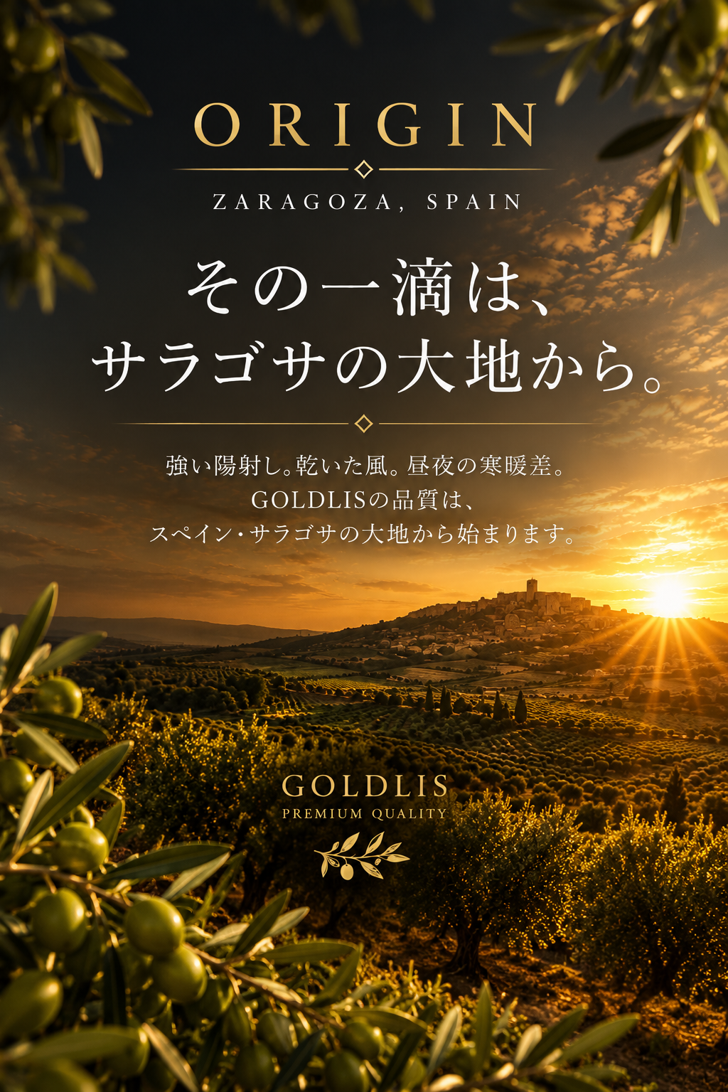 GOLDLIS ORIGIN ZARAGOZA SPAIN
